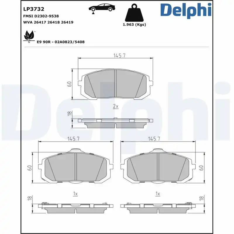 DELPHI LP3732