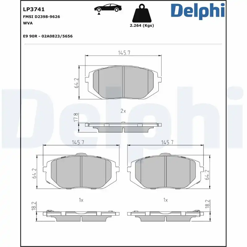 DELPHI LP3741