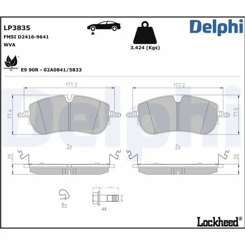 DELPHI LP3835