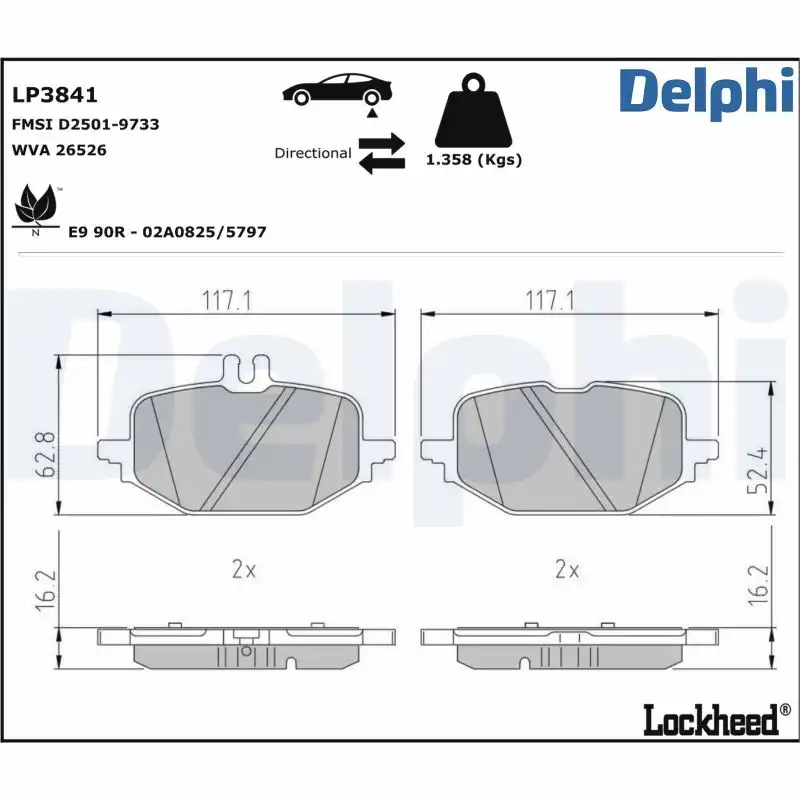 DELPHI LP3841