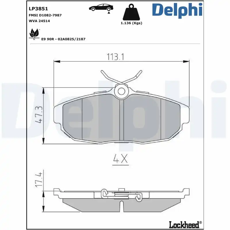 DELPHI LP3851