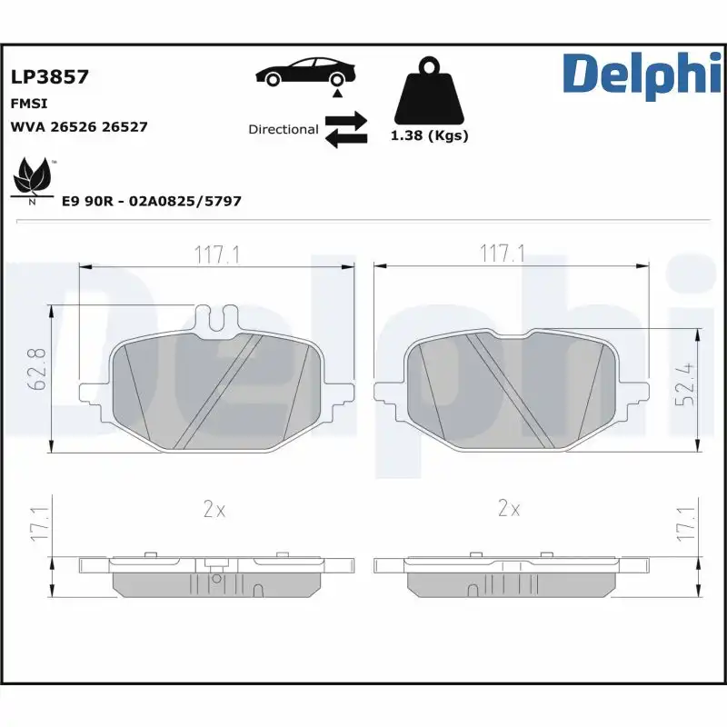 DELPHI LP3857