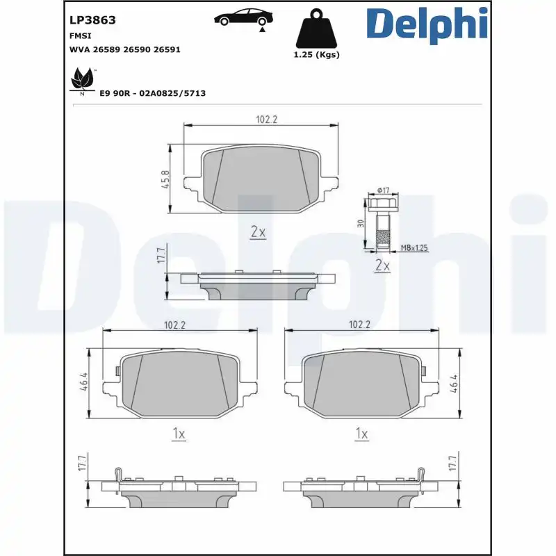 DELPHI LP3863