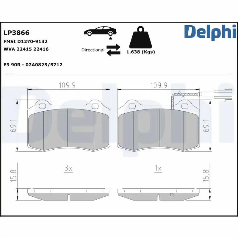 DELPHI LP3866