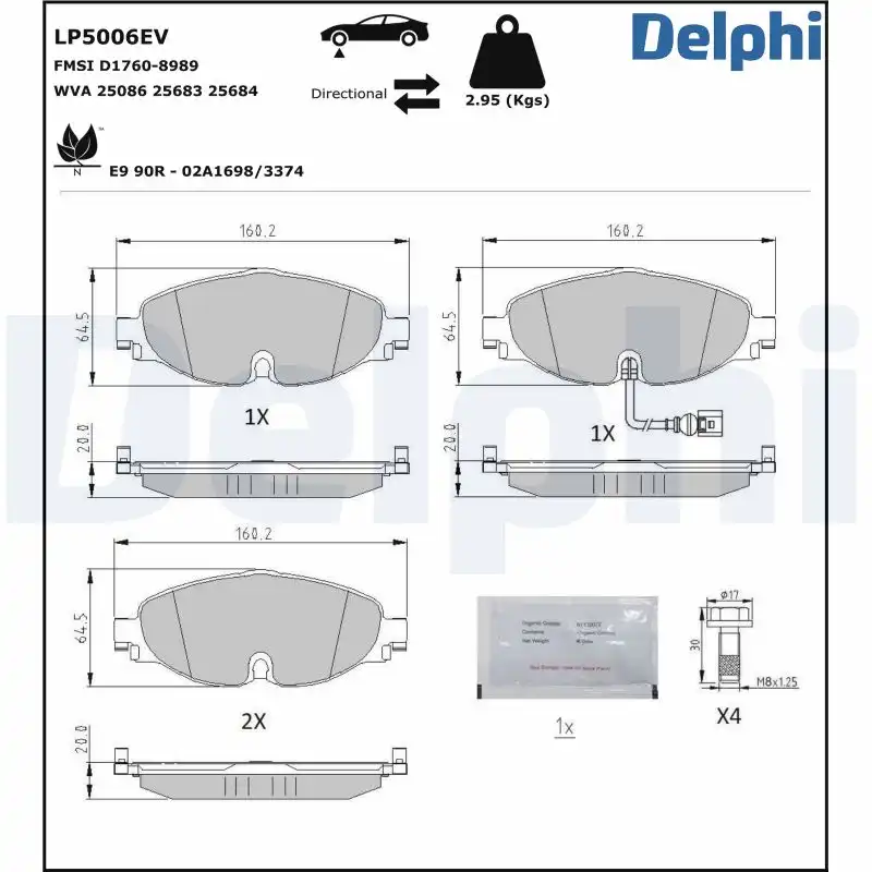 DELPHI LP5006EV