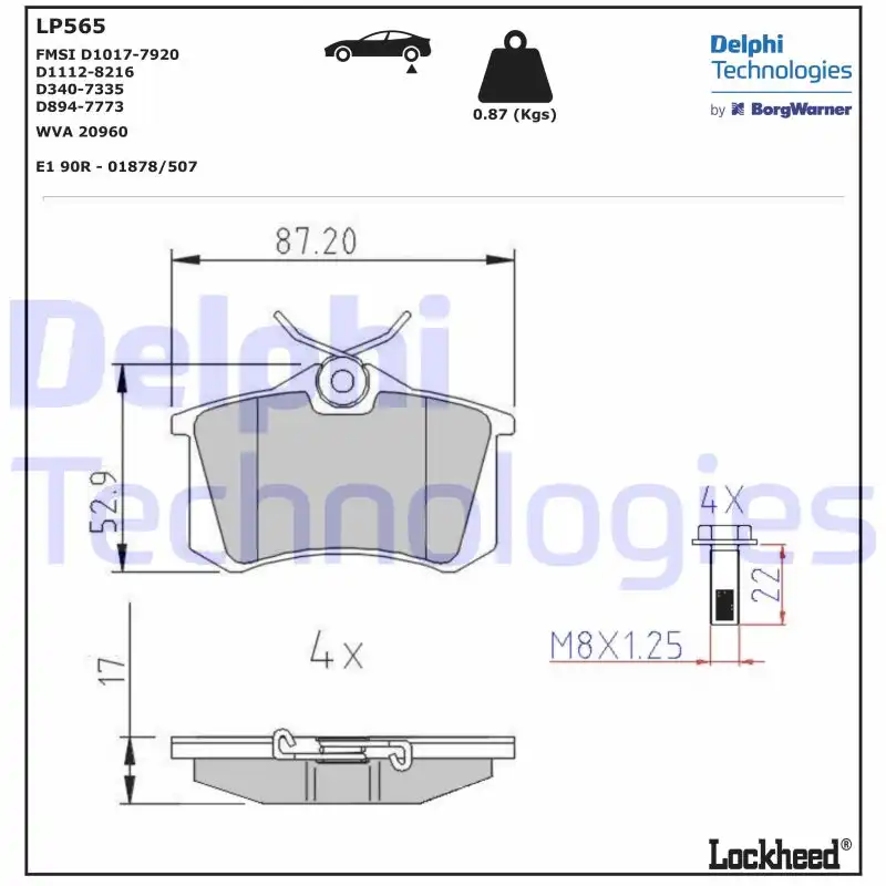 DELPHI LP565