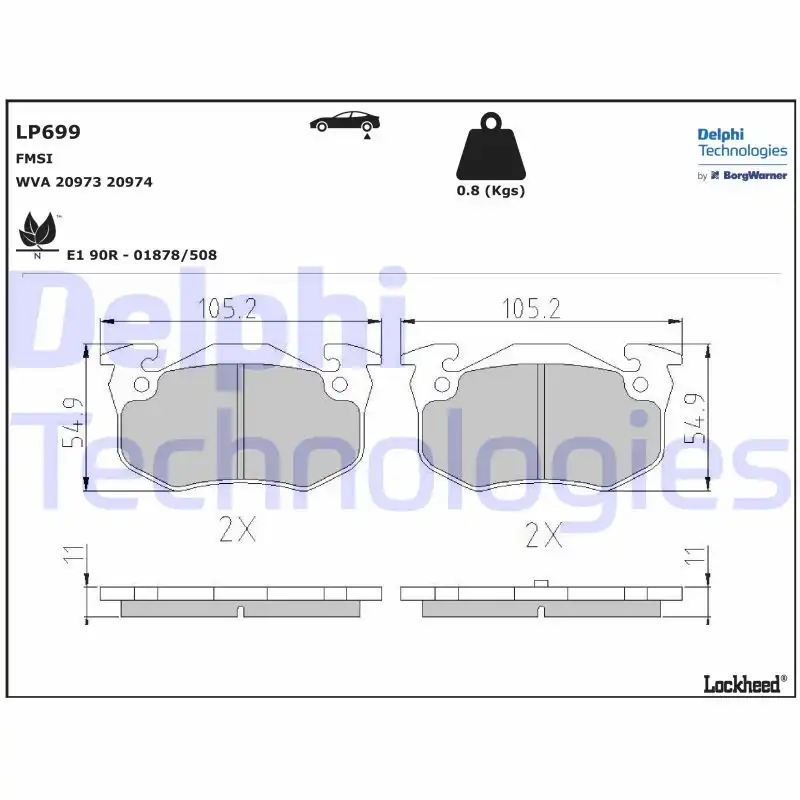 DELPHI LP699
