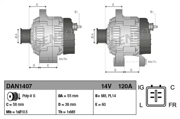 DENSO DAN1407