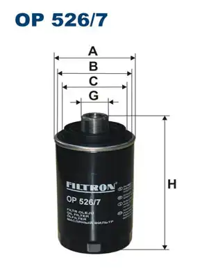 FILTRON OP 526/7