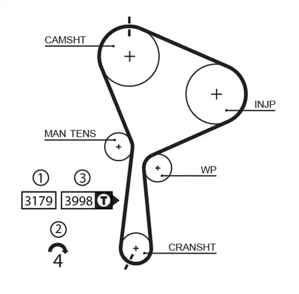 GATES 5610XS