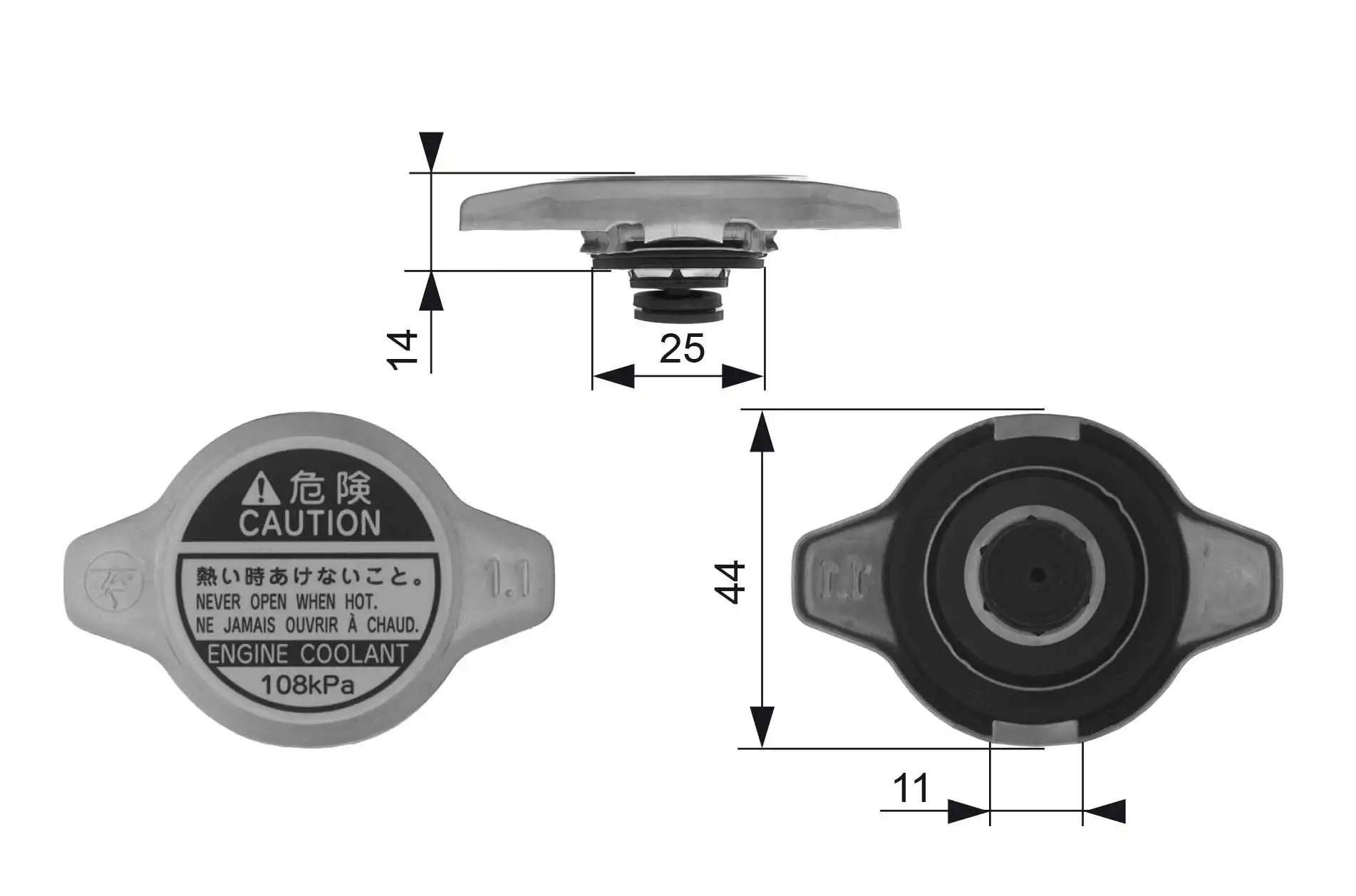 GATES RC134