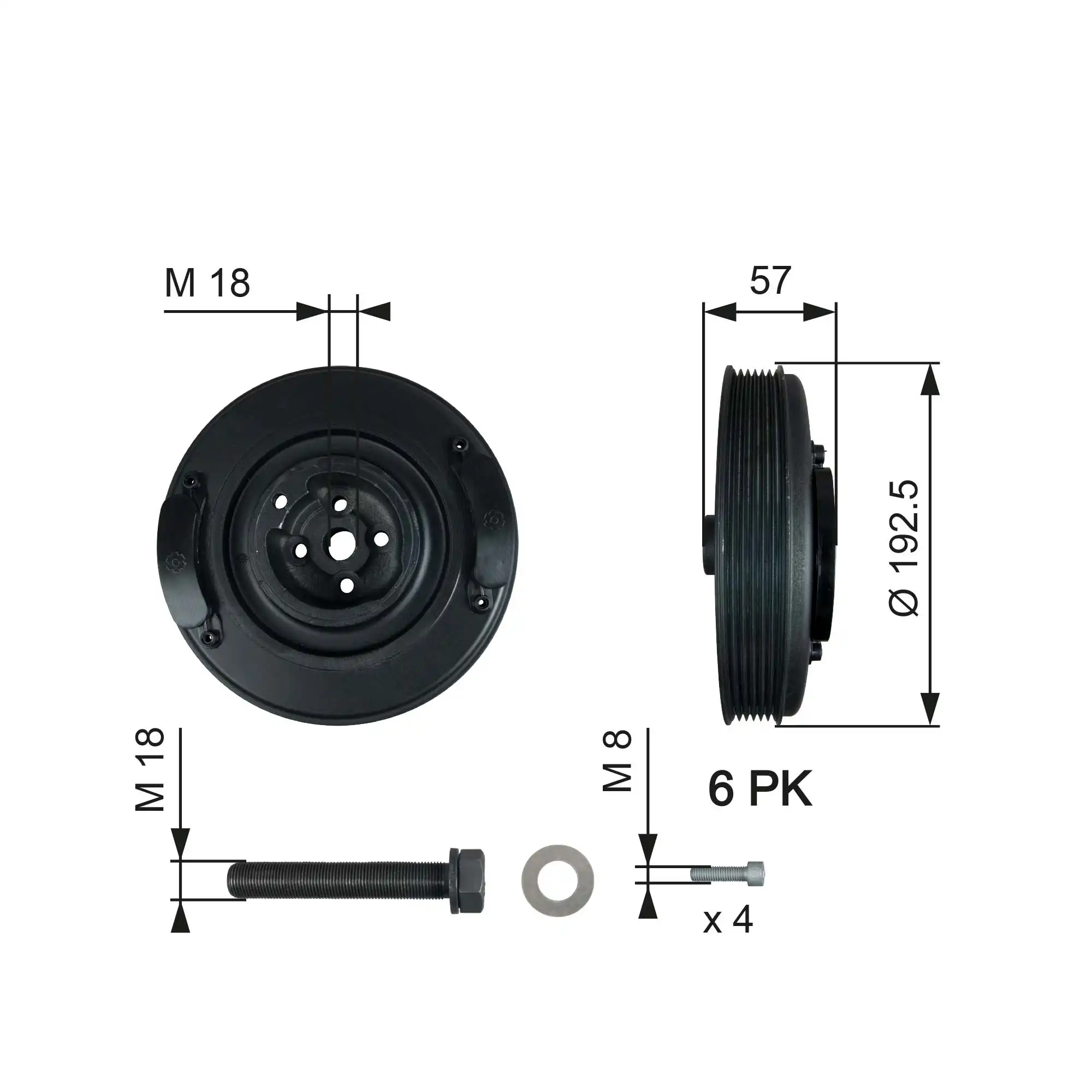 GATES TVD1033A