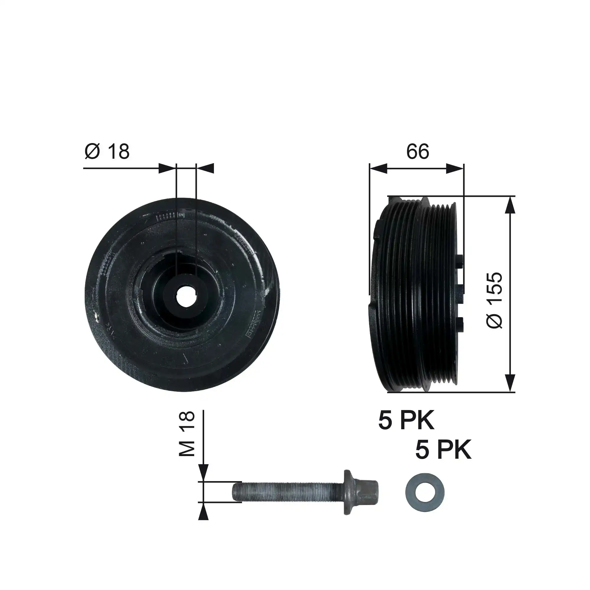 GATES TVD1037A