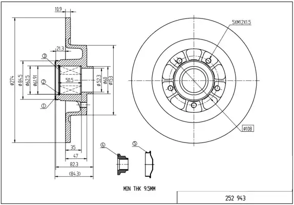 HART 252 943