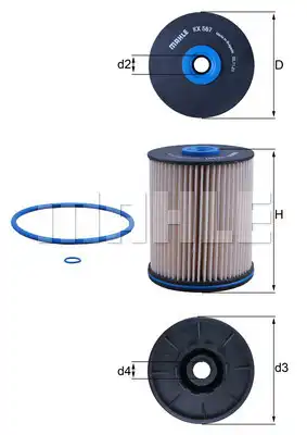 KNECHT KX 567D