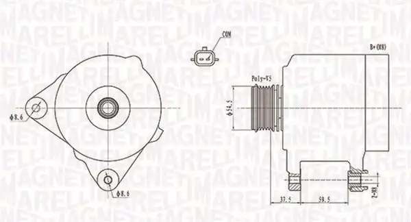 MAGNETI MARELLI 063731860010