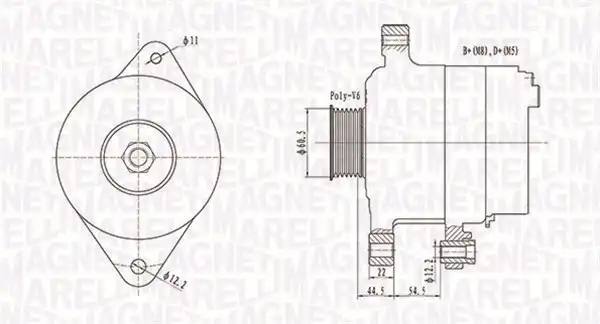 MAGNETI MARELLI 063732062010