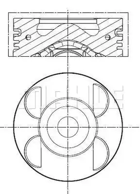 MAHLE 001 PI 00105 001