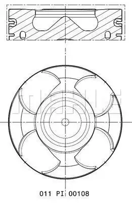 MAHLE 011 PI 00108 001