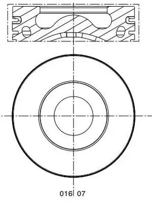 MAHLE 016 07 00
