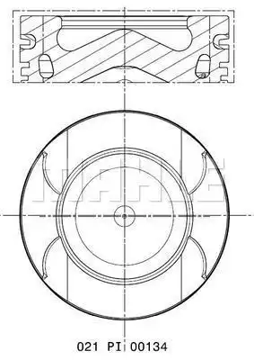 MAHLE 021 PI 00134 000