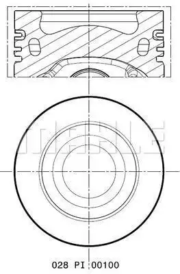 MAHLE 028 PI 00100 001