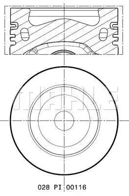 MAHLE 028 PI 00116 000