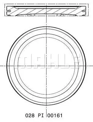 MAHLE 028 PI 00161 000