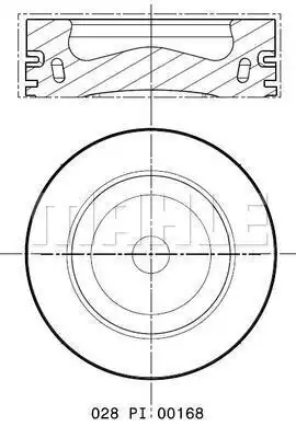 MAHLE 028 PI 00168 000