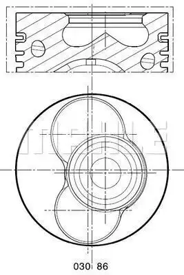 MAHLE 030 86 00