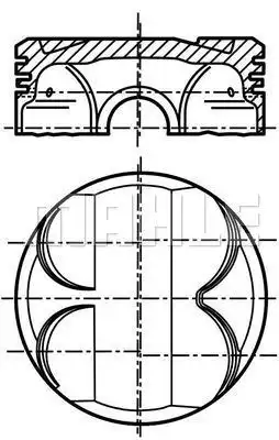 MAHLE 081 PI 00101 000