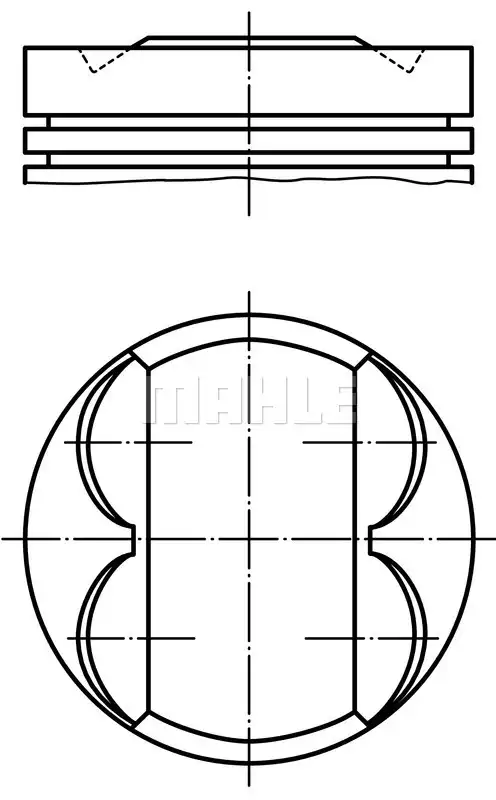 MAHLE 081 PI 00106 000
