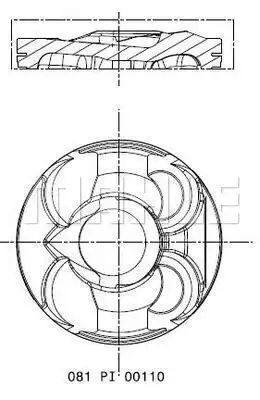 MAHLE 081 PI 00110 002