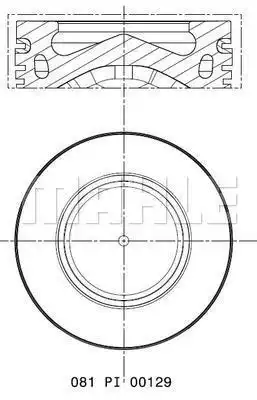 MAHLE 081 PI 00129 000