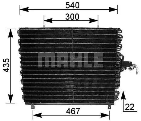 MAHLE AC 166 000S