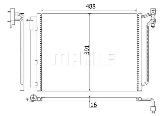 MAHLE AC 311 001S