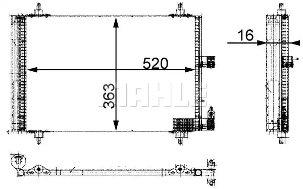 MAHLE AC 350 000S