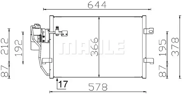 MAHLE AC 351 000S
