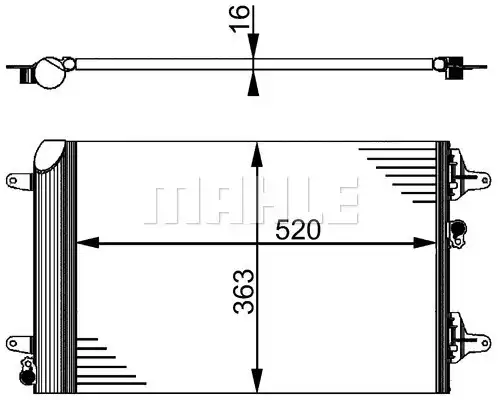MAHLE AC 358 000S