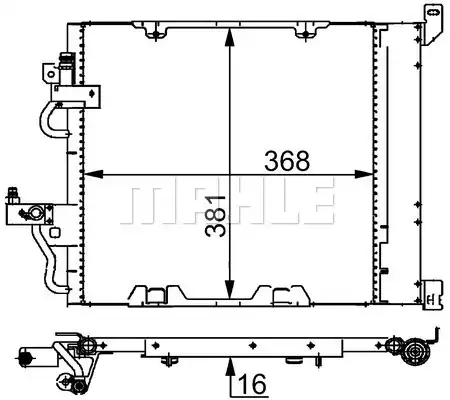 MAHLE AC 376 000S