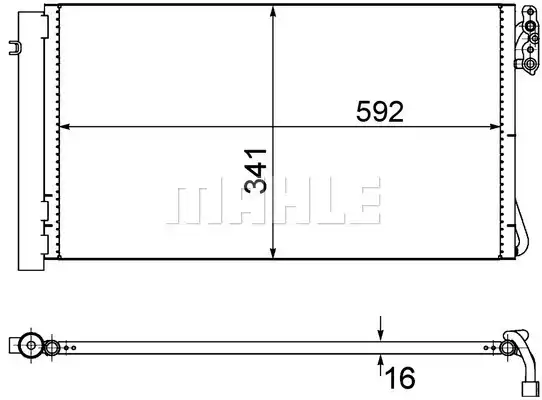 MAHLE AC 414 001S