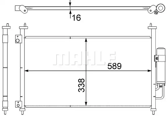 MAHLE AC 464 000S