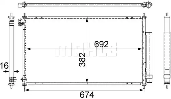 MAHLE AC 467 001S