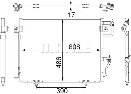 MAHLE AC 475 001S