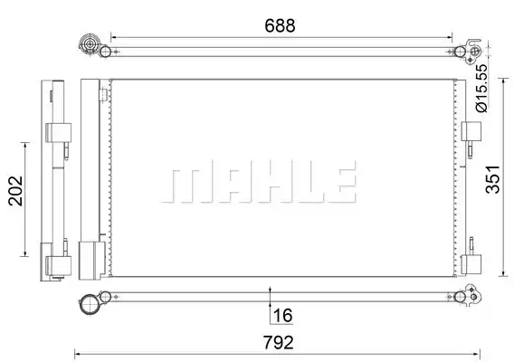 MAHLE AC 486 000S