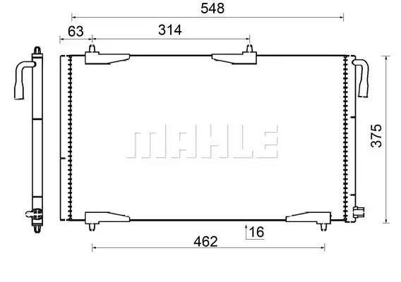 MAHLE AC 501 000S