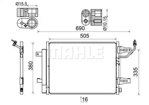 MAHLE AC 509 000S