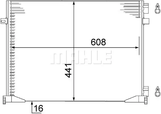 MAHLE AC 528 000S