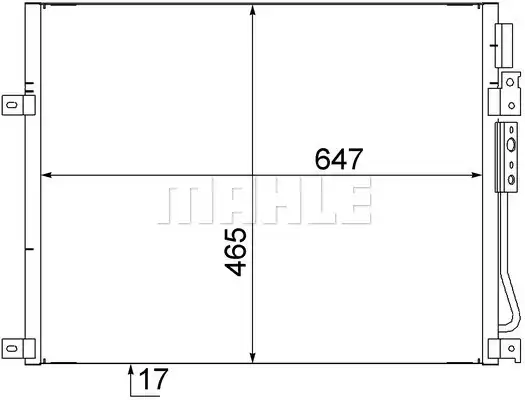 MAHLE AC 564 000S
