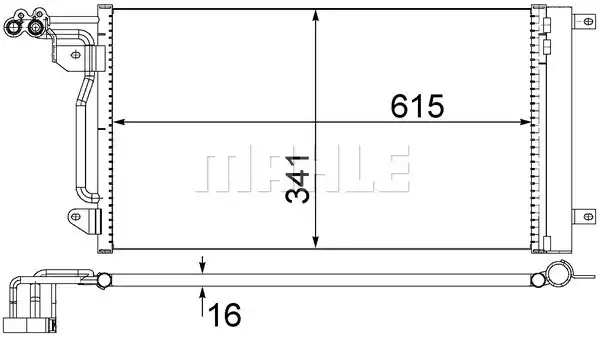 MAHLE AC 566 000S